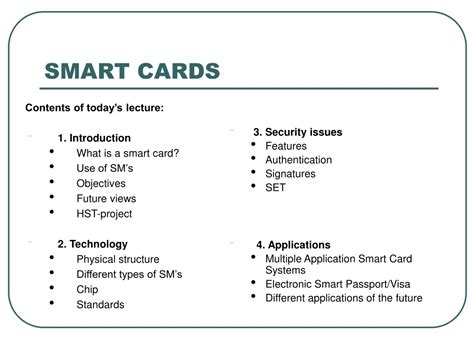 types smart card ppt|smart card technology ppt.